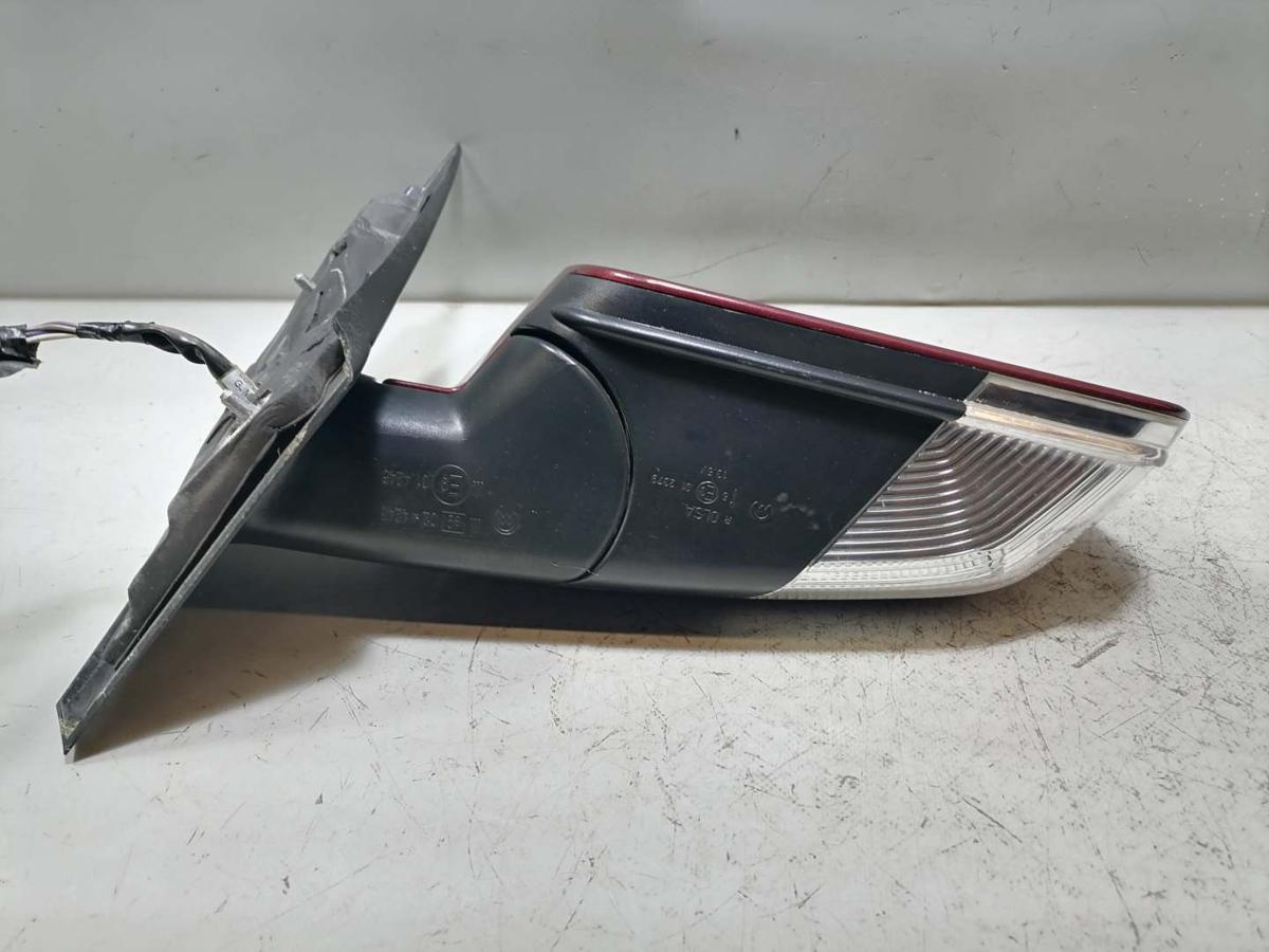 VW Polo 9N3 original Au&szlig;enspiegel rechts elektrisch verstellbar beheizt LC3R Winterred Bj.2005